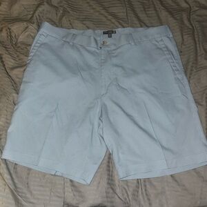 Peter Millar Golf Shorts Size 38 Blue White Checkered
